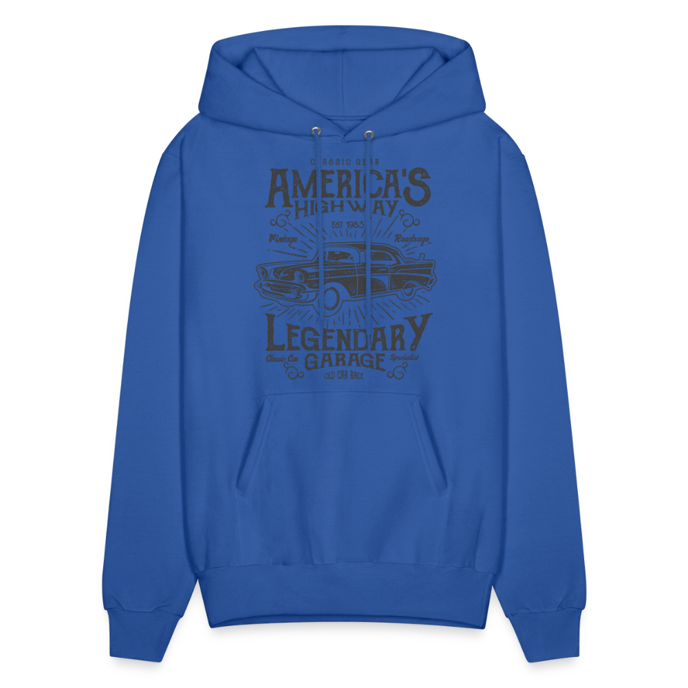 Most American  Hoodie - royal blue