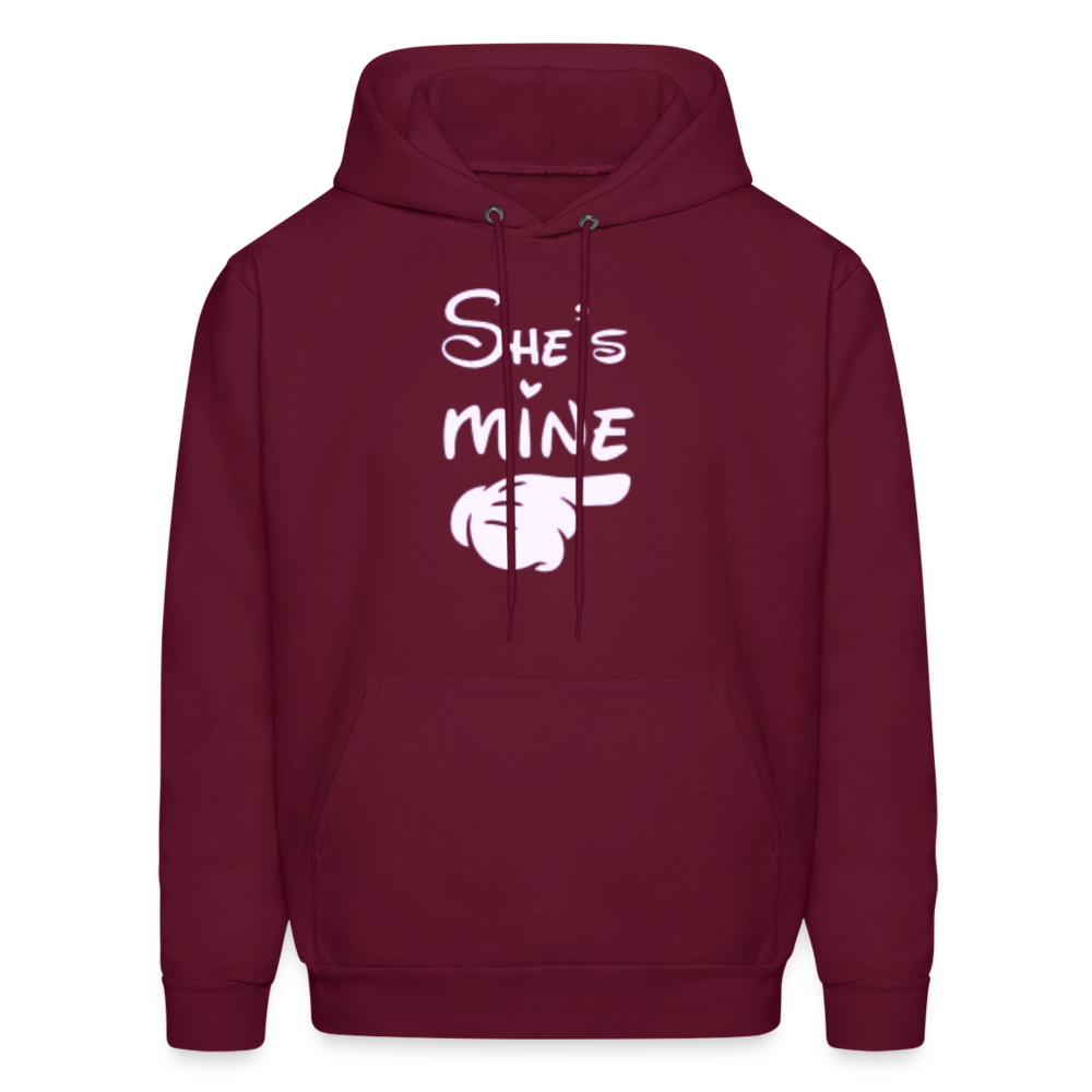 Men's Hoodie - burgundy