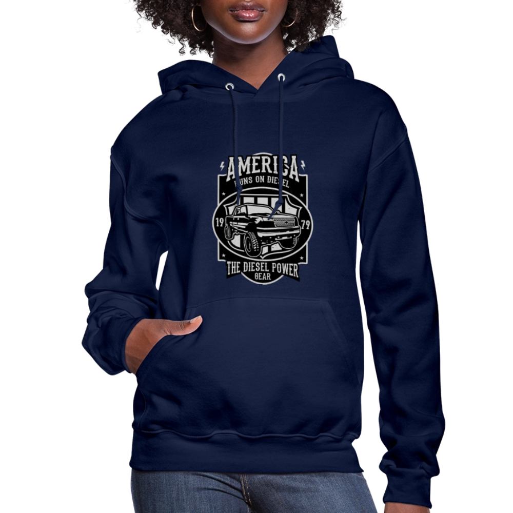 Women's Hoodie - navy