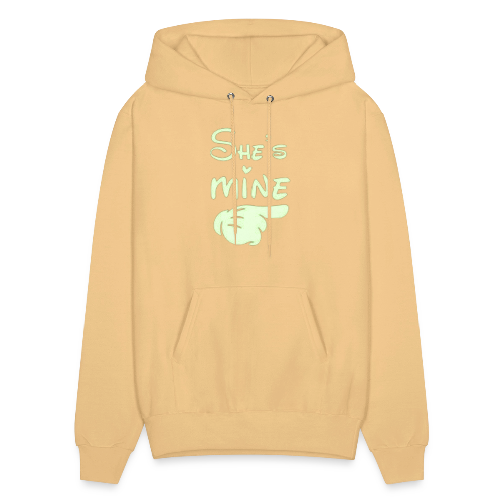 Men's Hoodie - light gold 