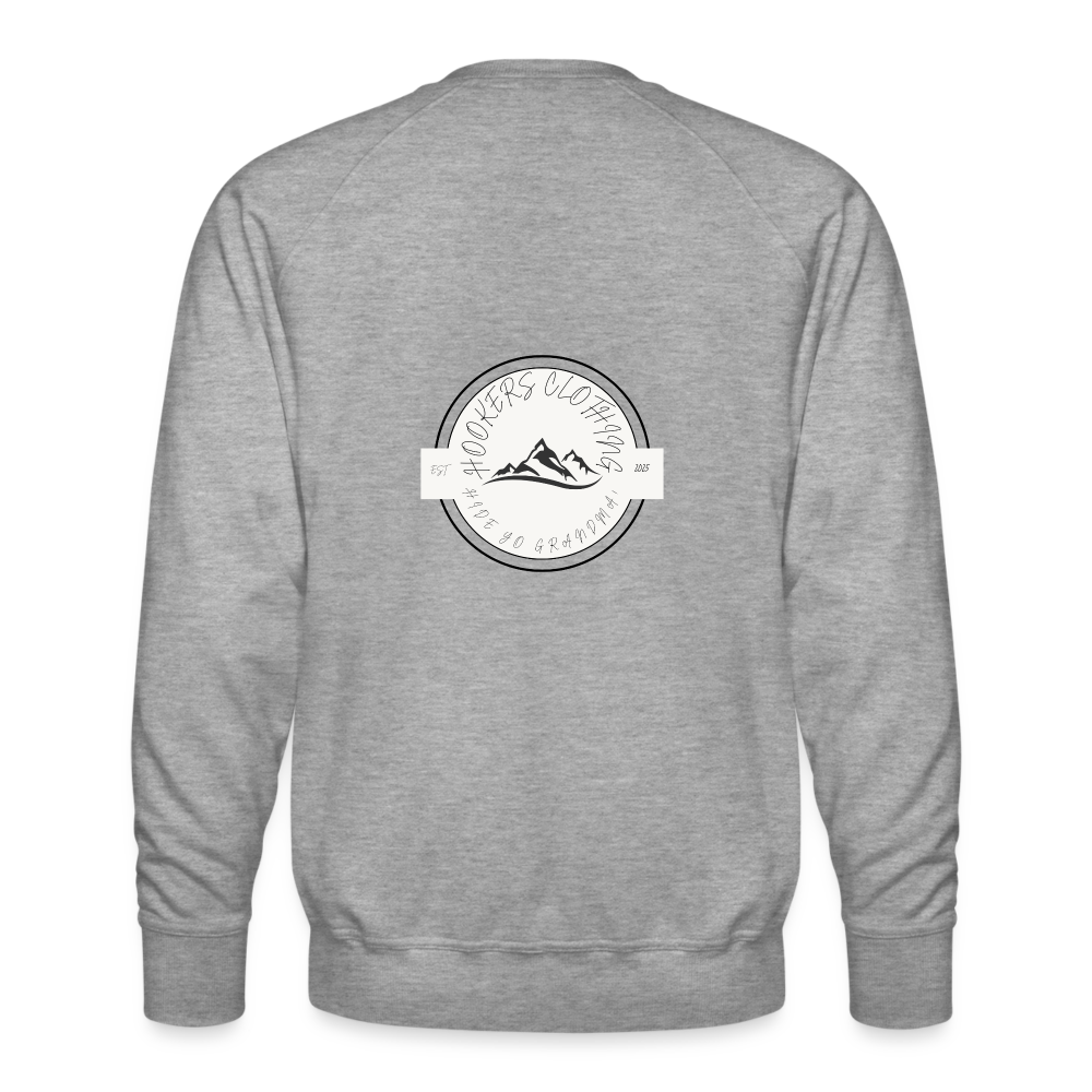 Men’s Premium Sweatshirt - heather grey