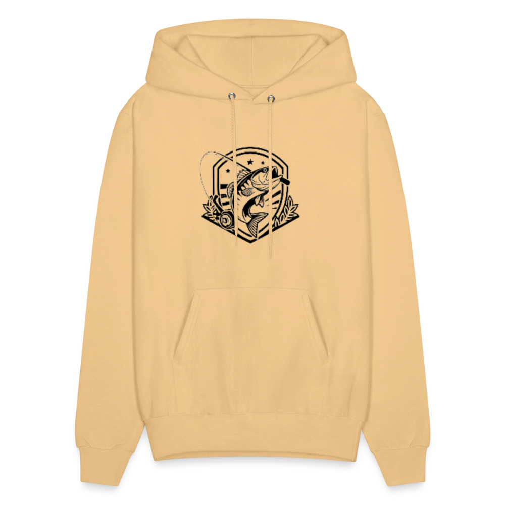 Men's Hoodie - light gold 