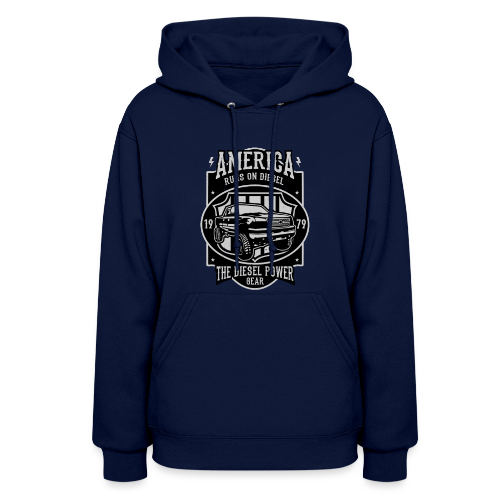 Women's Hoodie - navy