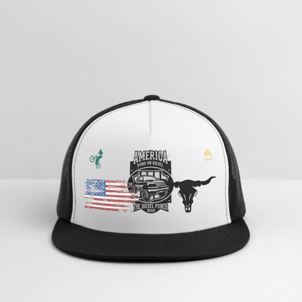 Trucker Hat - white/black