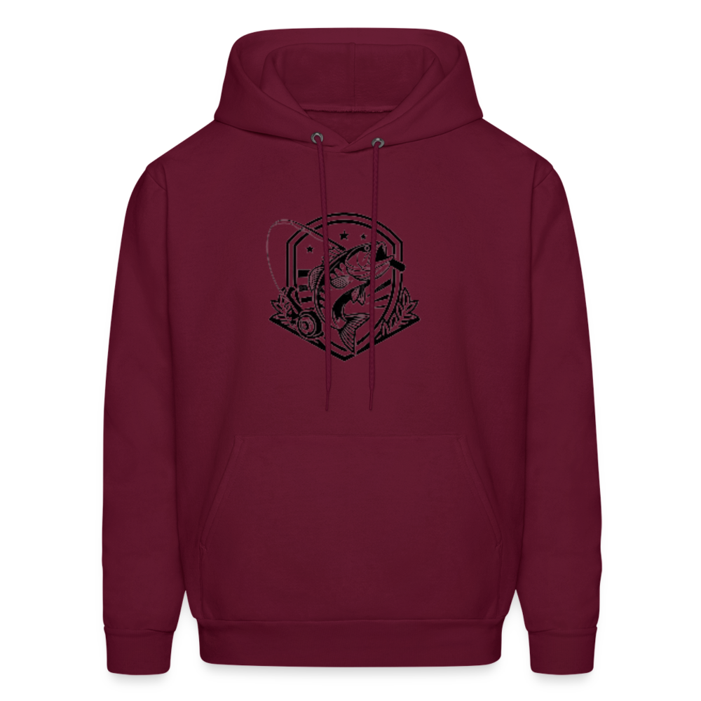 Men's Hoodie - burgundy