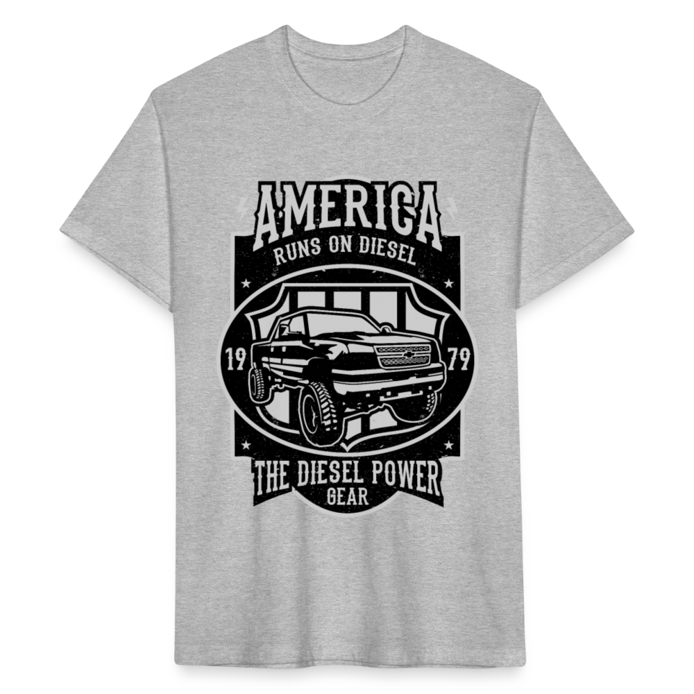 America cotton shirt - heather gray