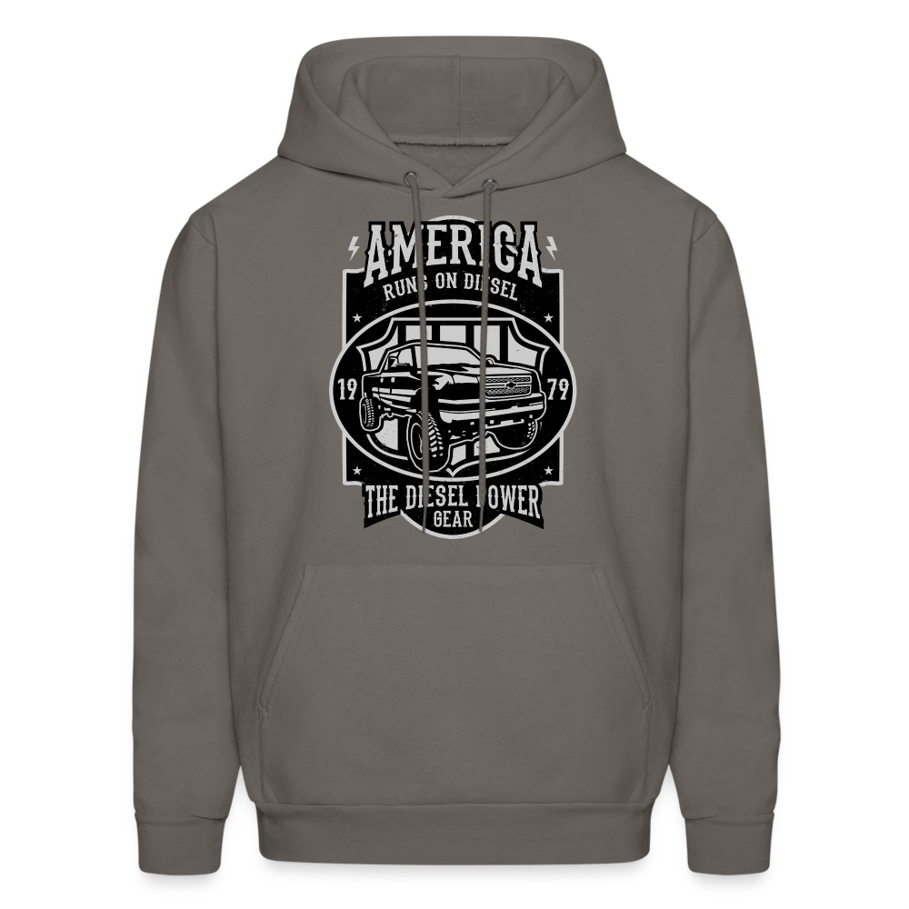 Men's Hoodie - asphalt gray