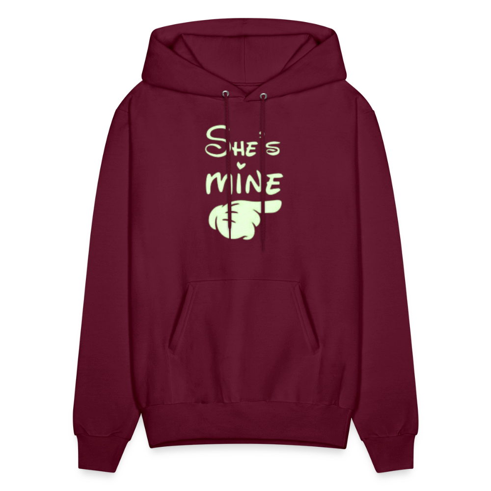 Men's Hoodie - burgundy