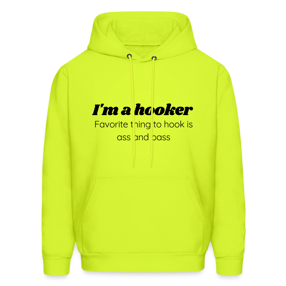 Hooker sweater - safety green