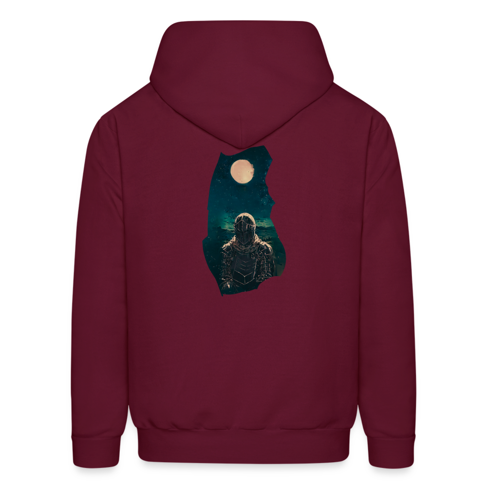 Men's Hoodie - burgundy