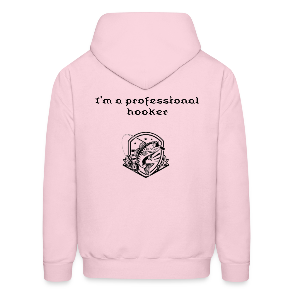 Men's Hoodie - pale pink