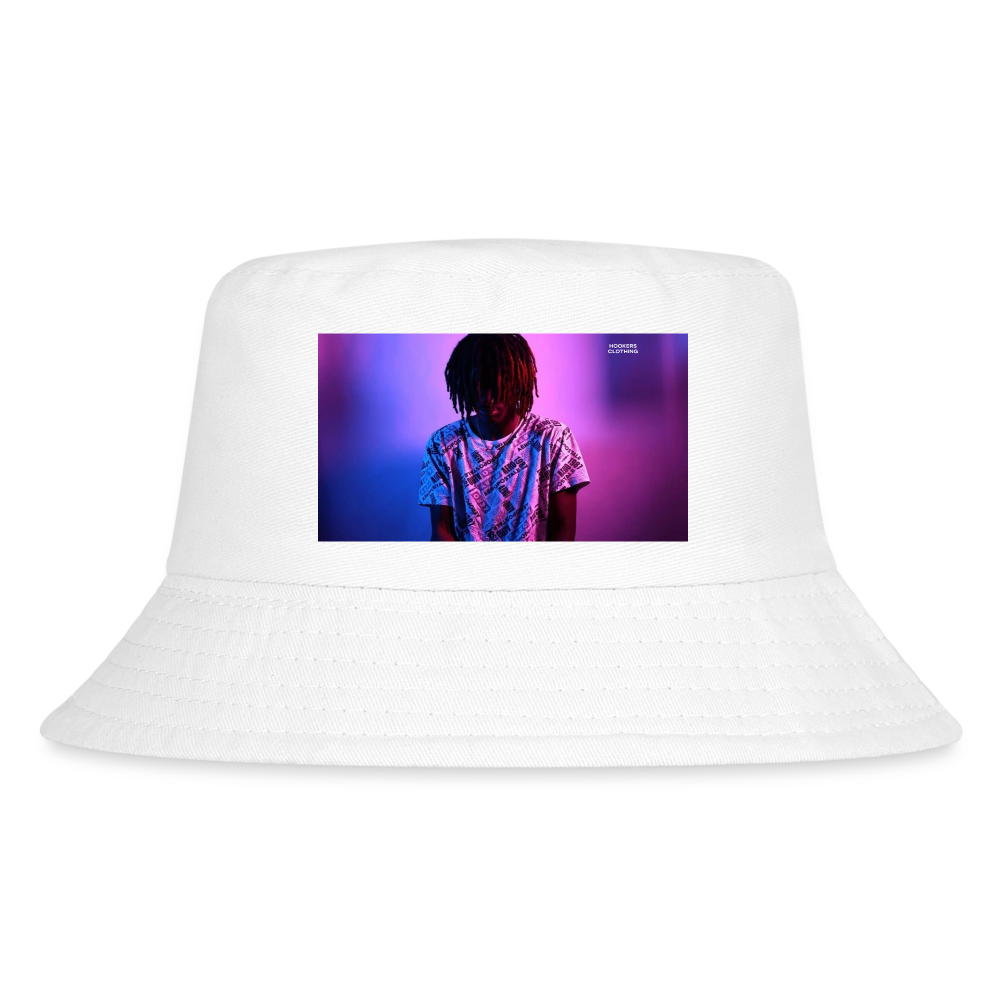 Kid's Bucket Hat - white