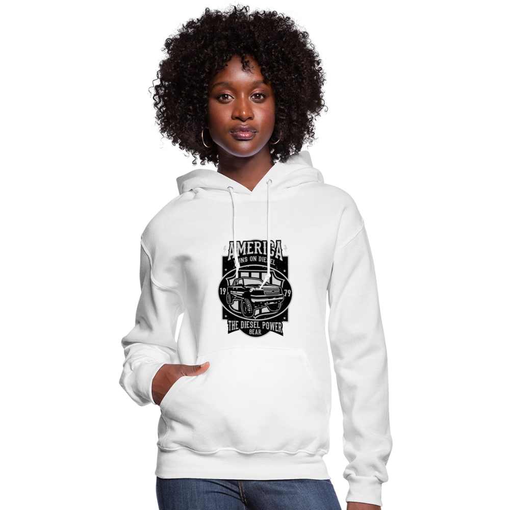 Women's Hoodie - white