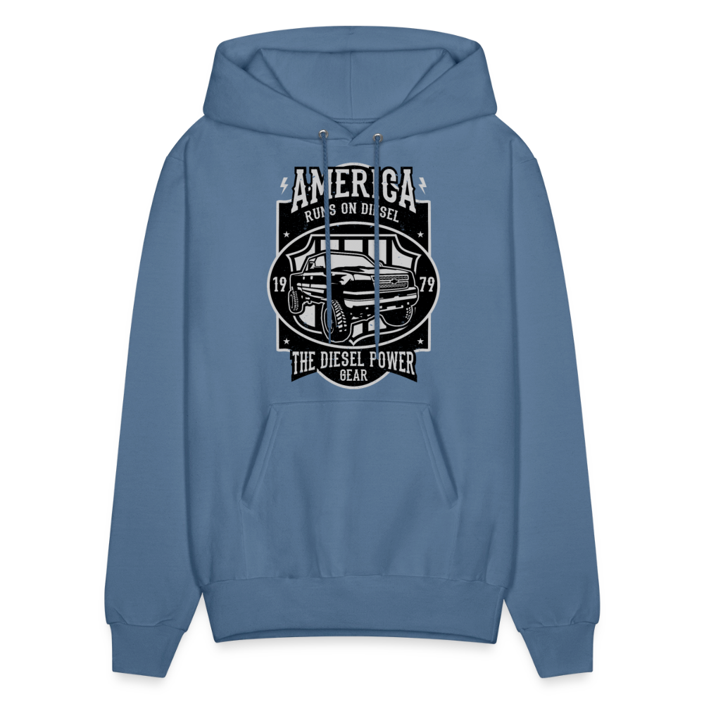 Men's Hoodie - denim blue