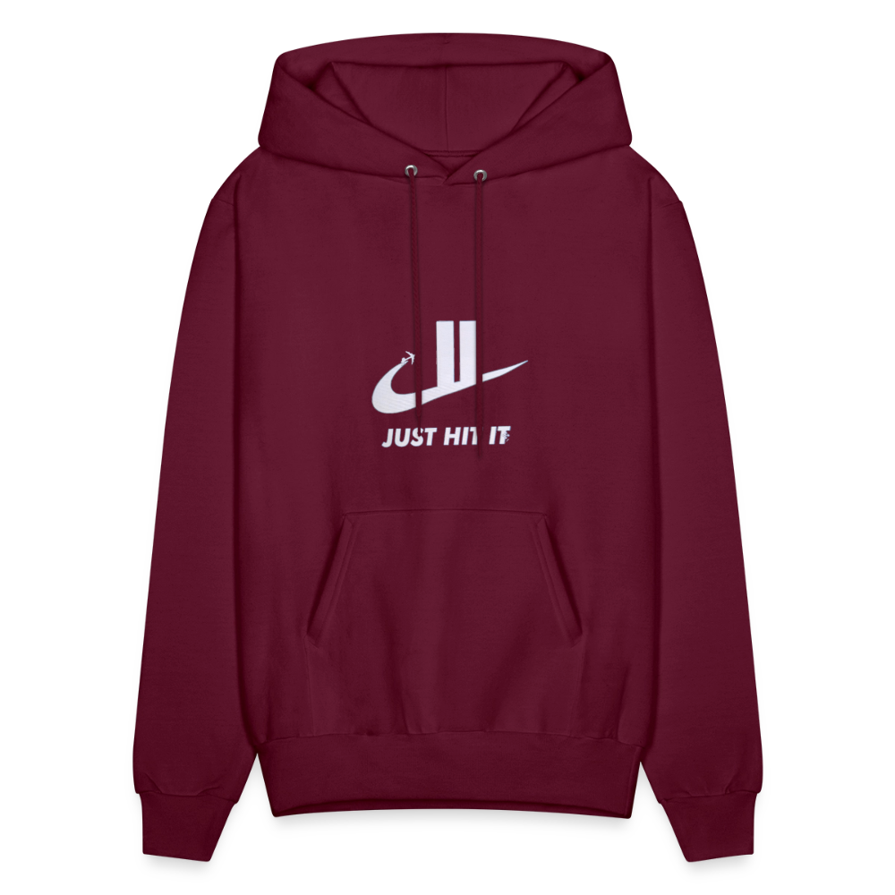 Men's Hoodie - burgundy