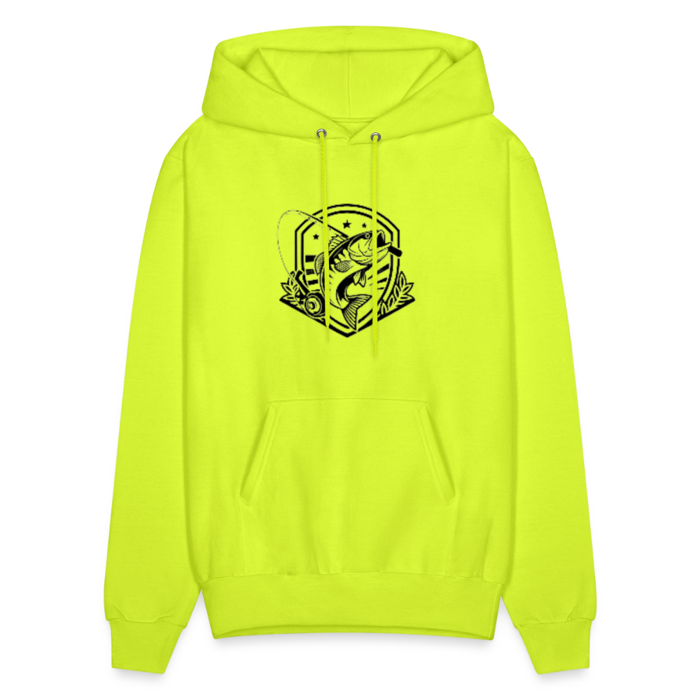 Men's Hoodie - safety green