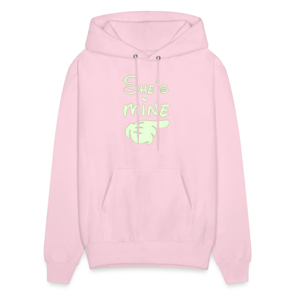 Men's Hoodie - pale pink