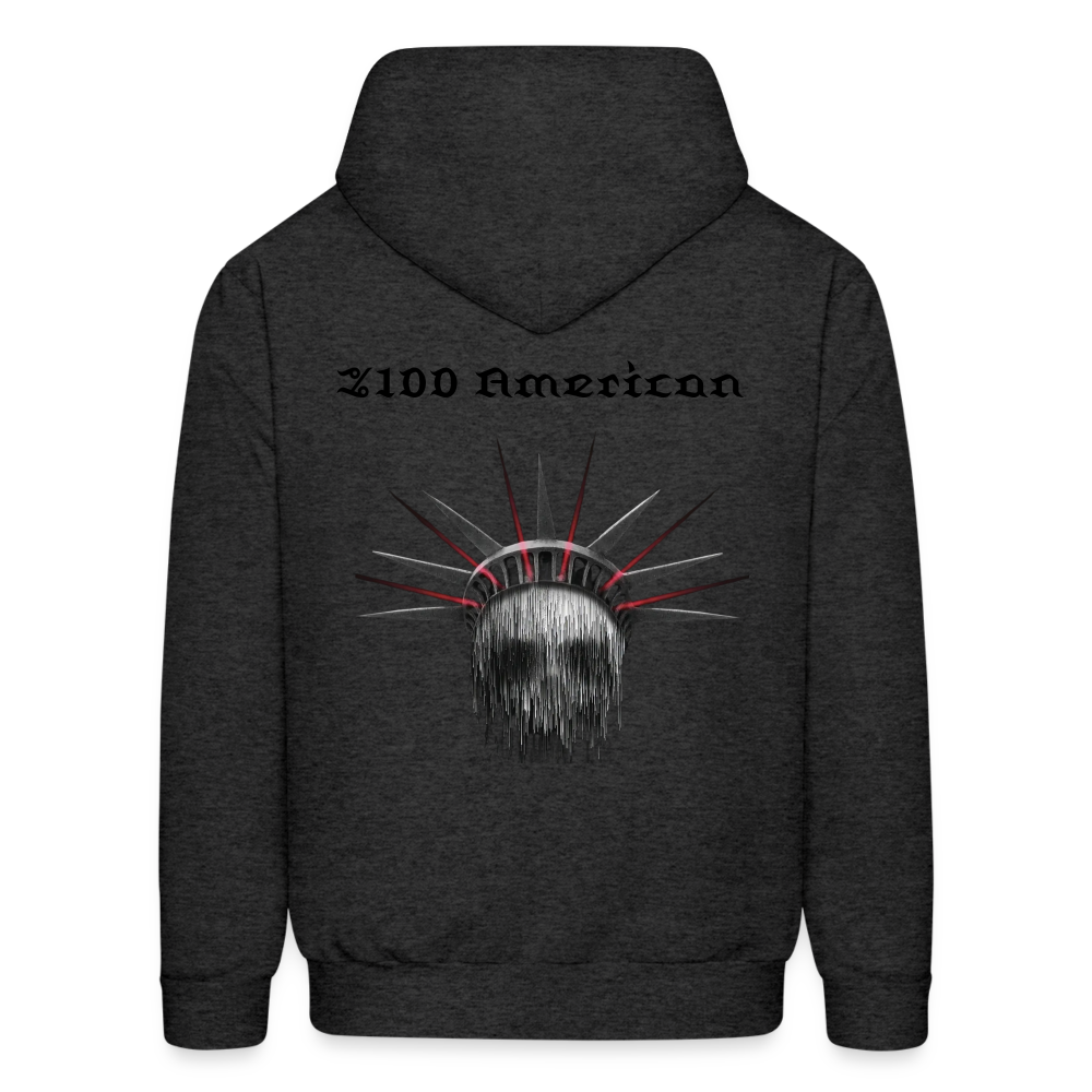 Most American  Hoodie - charcoal grey