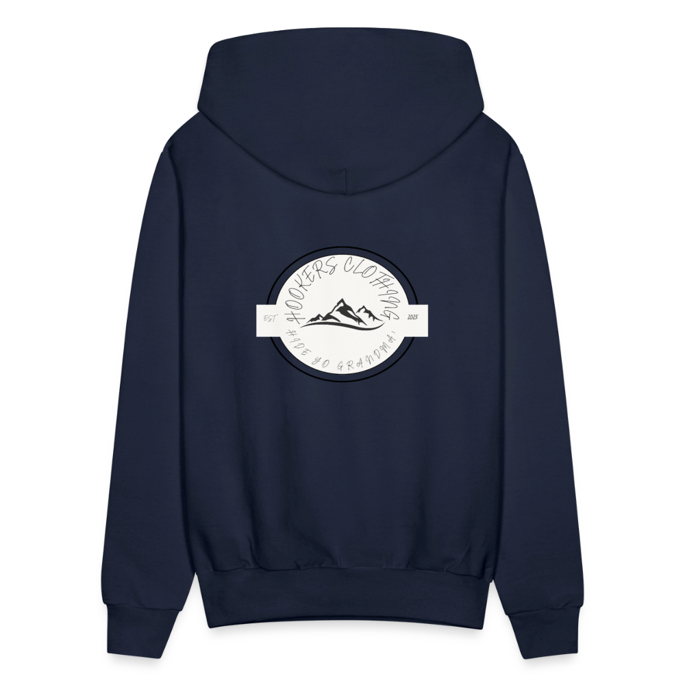 Hooker joke hoodie - navy