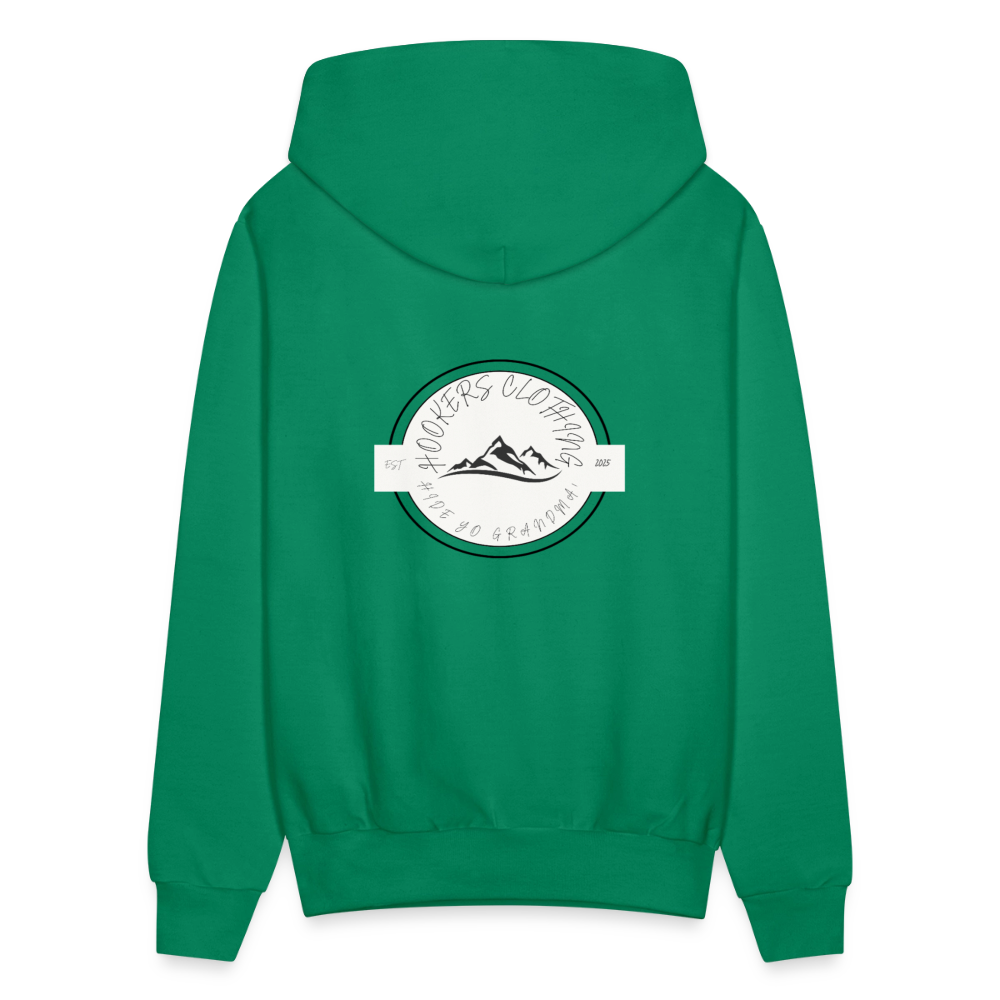 Hooker hoodie family friendly - kelly green