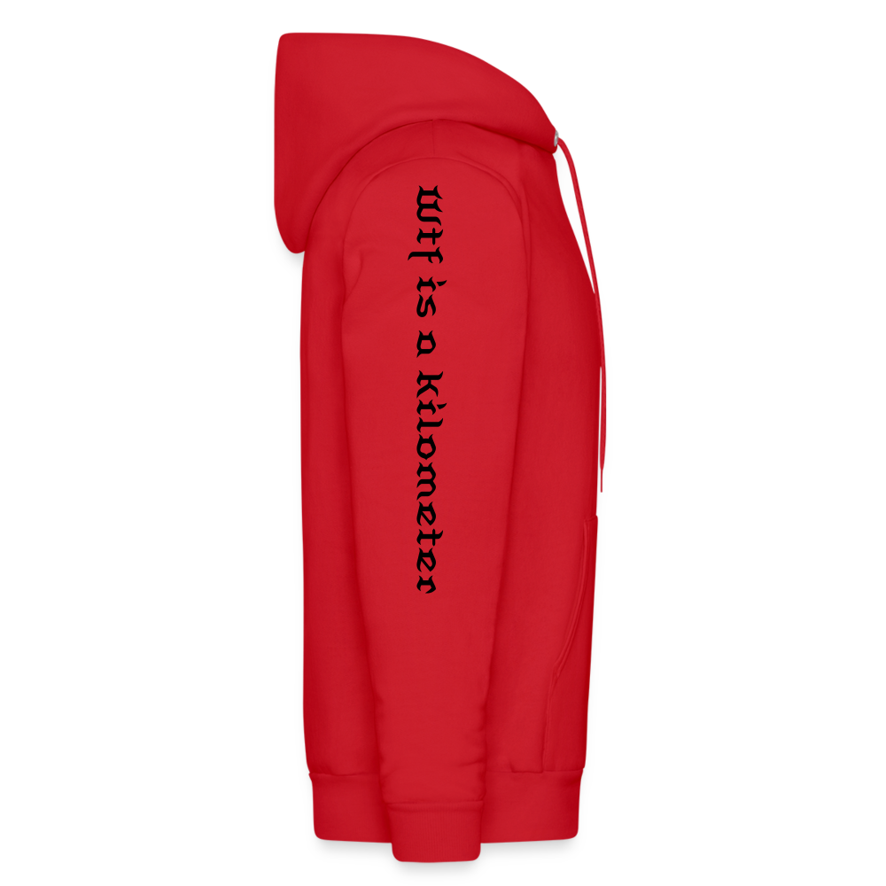 Most American  Hoodie - red