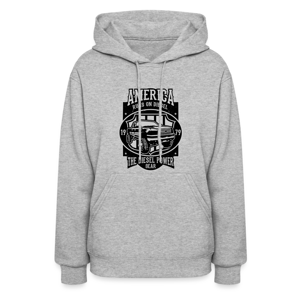 Women's Hoodie - heather gray