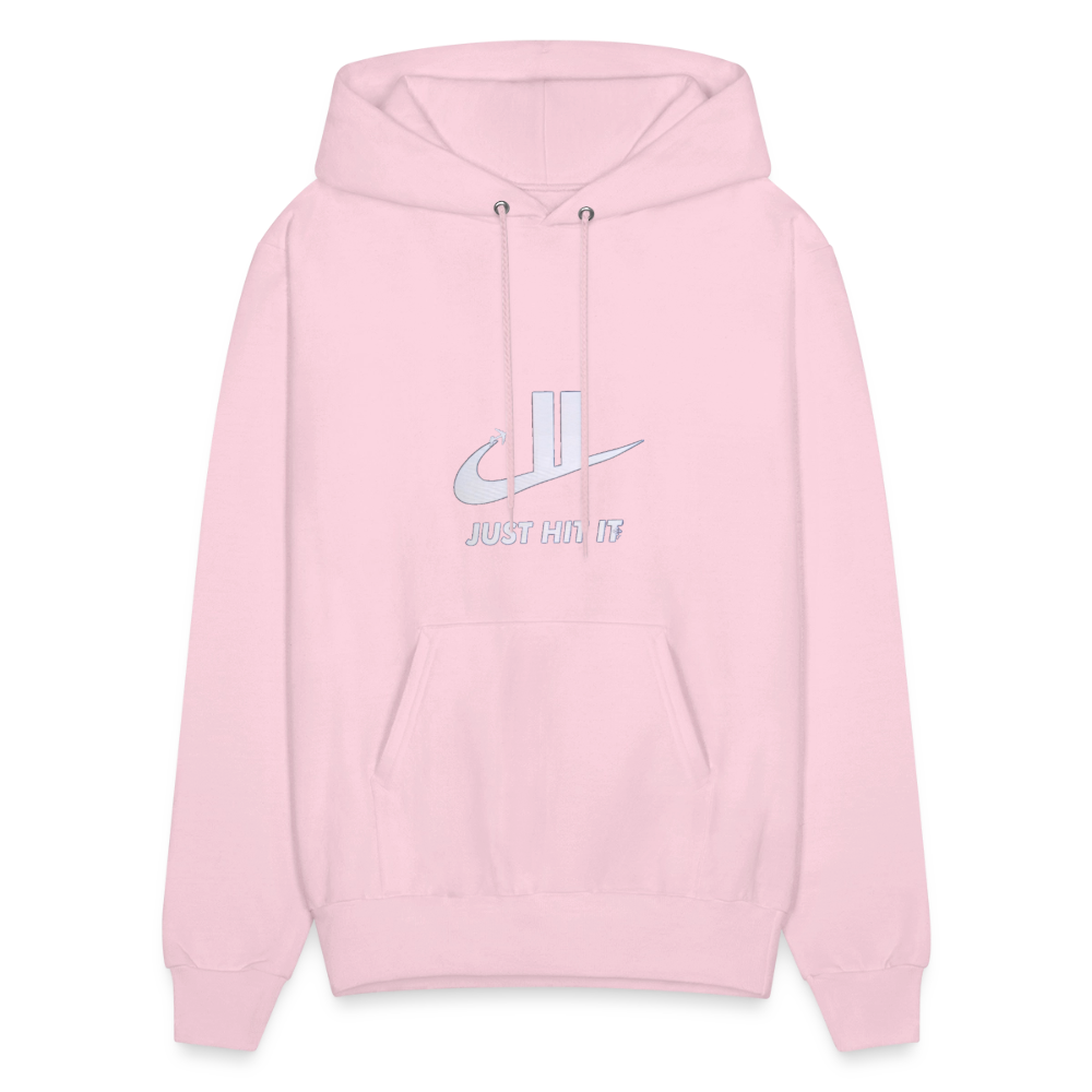 Men's Hoodie - pale pink