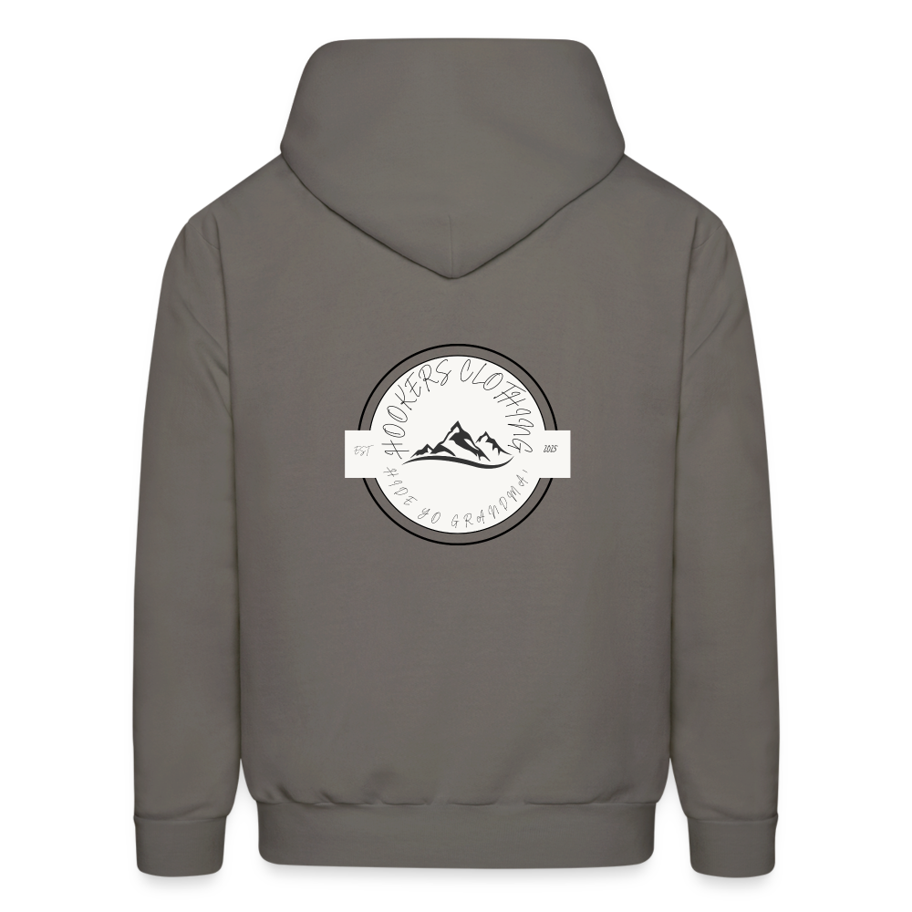 Hooker hoodie family friendly - asphalt gray