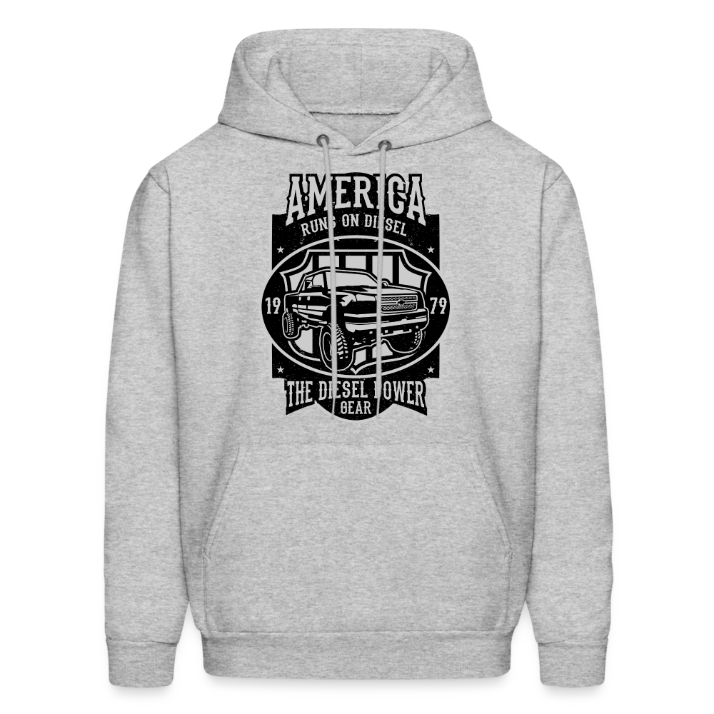 Men's Hoodie - heather gray