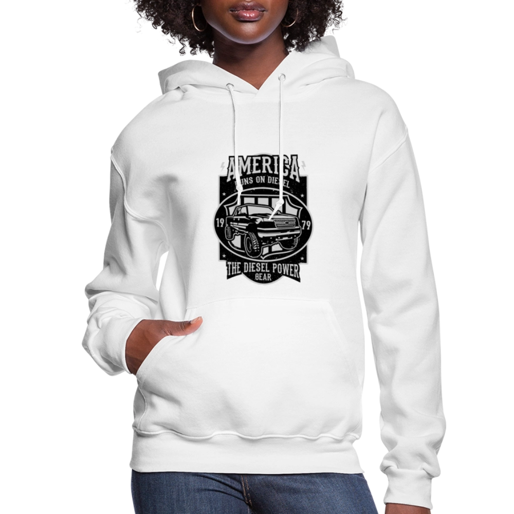 Women's Hoodie - white