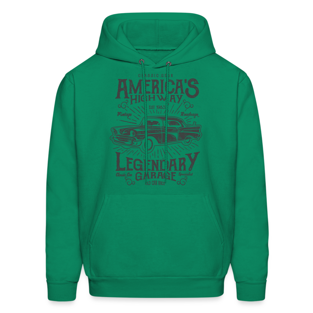 Most American  Hoodie - kelly green