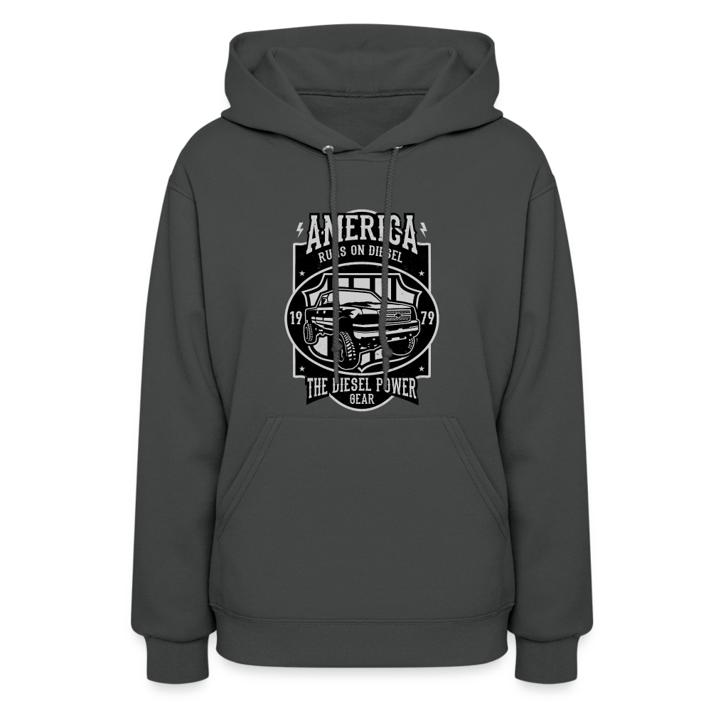 Women's Hoodie - asphalt