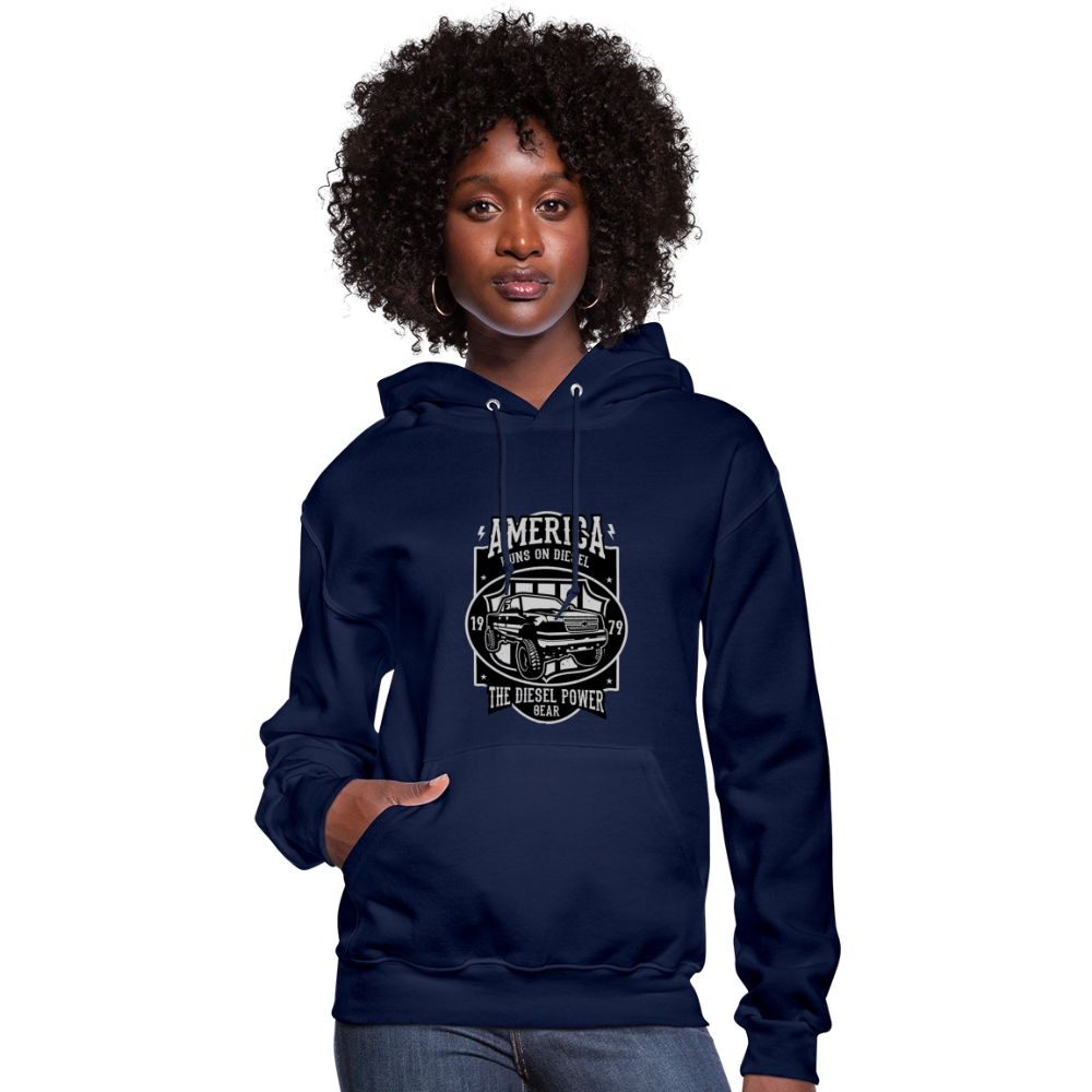 Women's Hoodie - navy