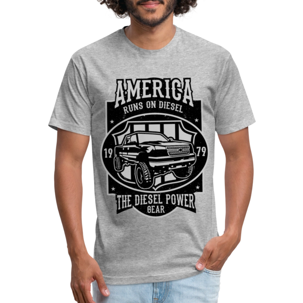 America cotton shirt - heather gray