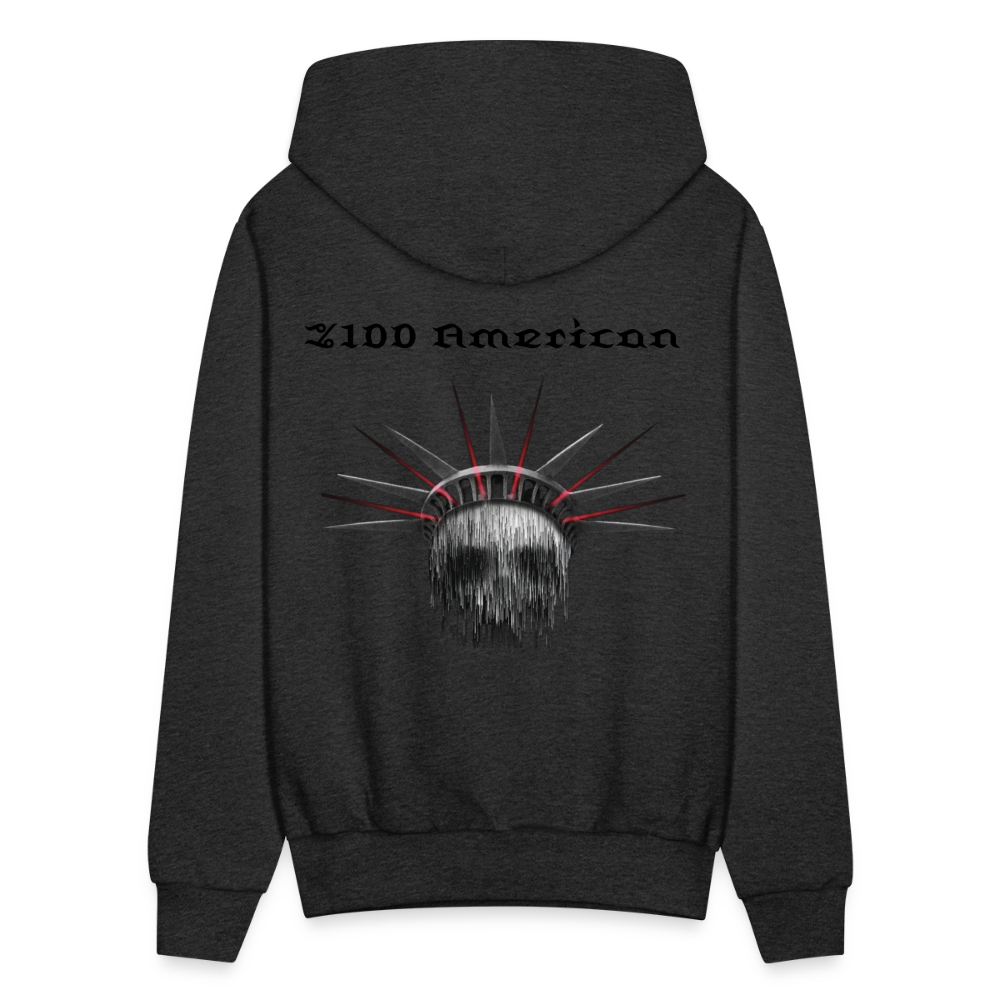 Most American  Hoodie - charcoal grey