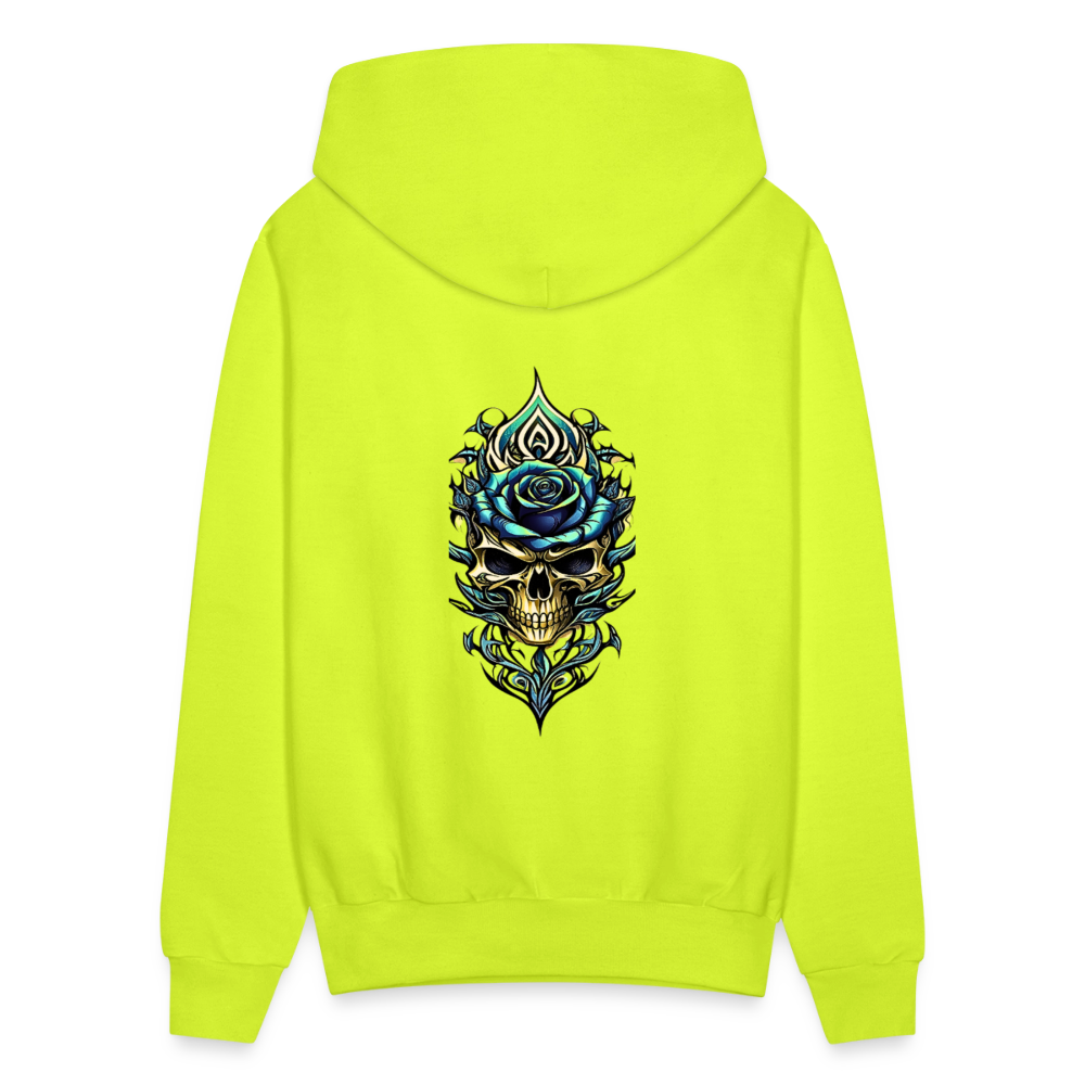 Roses Hoodie - safety green