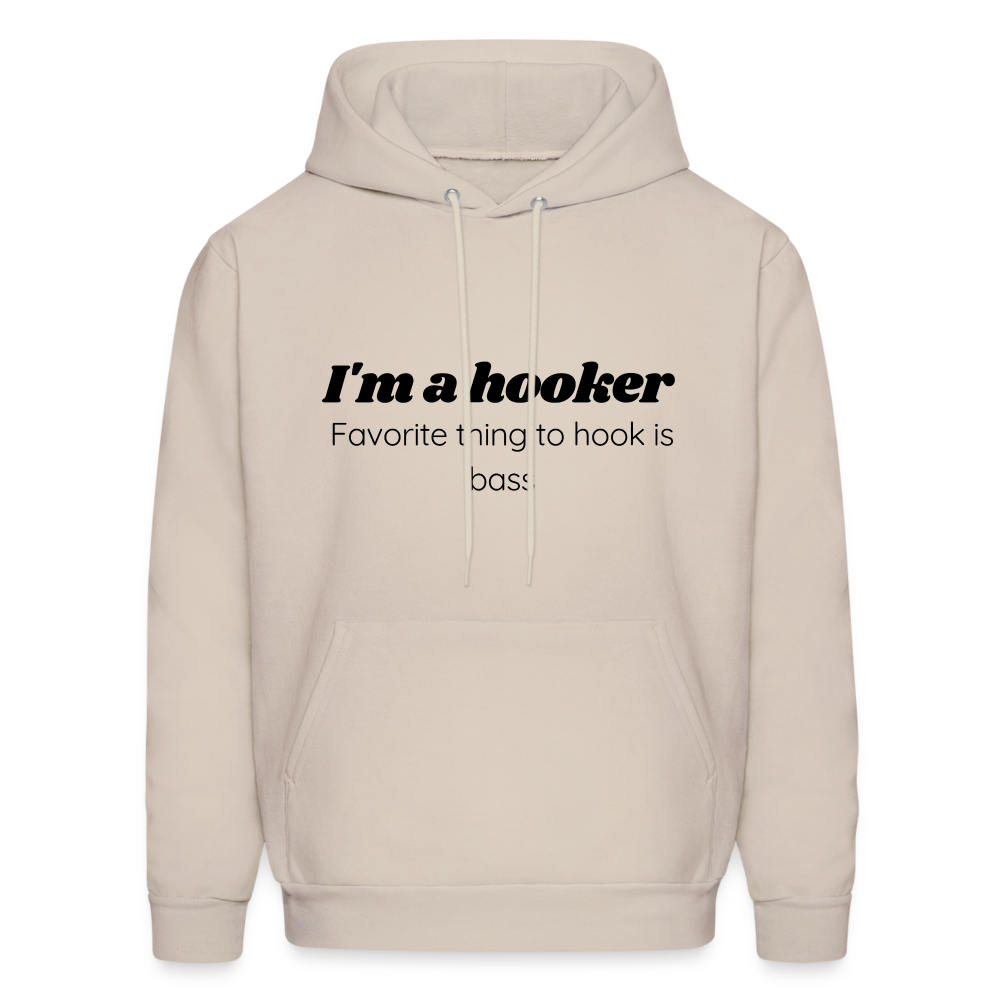 Hooker hoodie family friendly - Sand