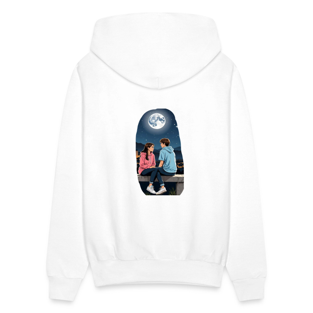 Men's Hoodie - white