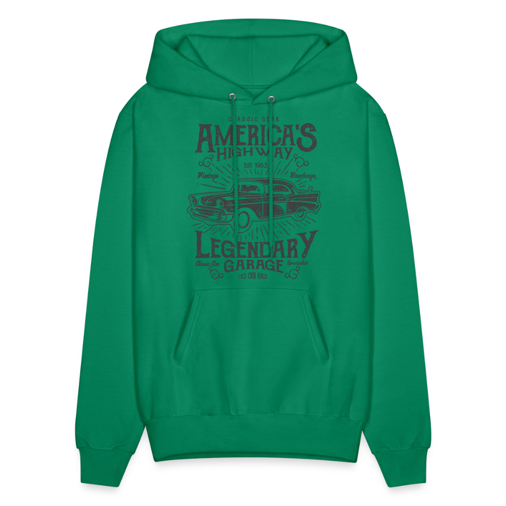 Most American  Hoodie - kelly green