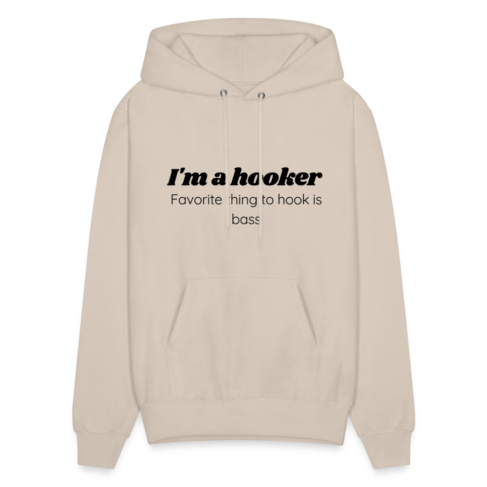 Hooker hoodie family friendly - Sand