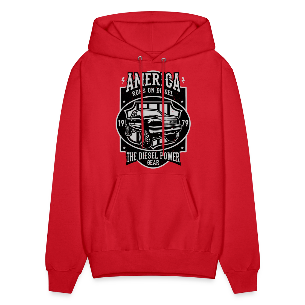 Men's Hoodie - red