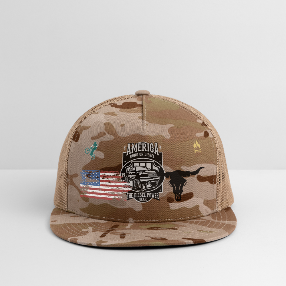 Trucker Hat - MultiCam\tan