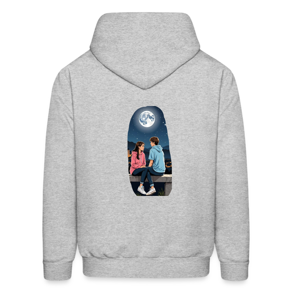 Men's Hoodie - heather gray