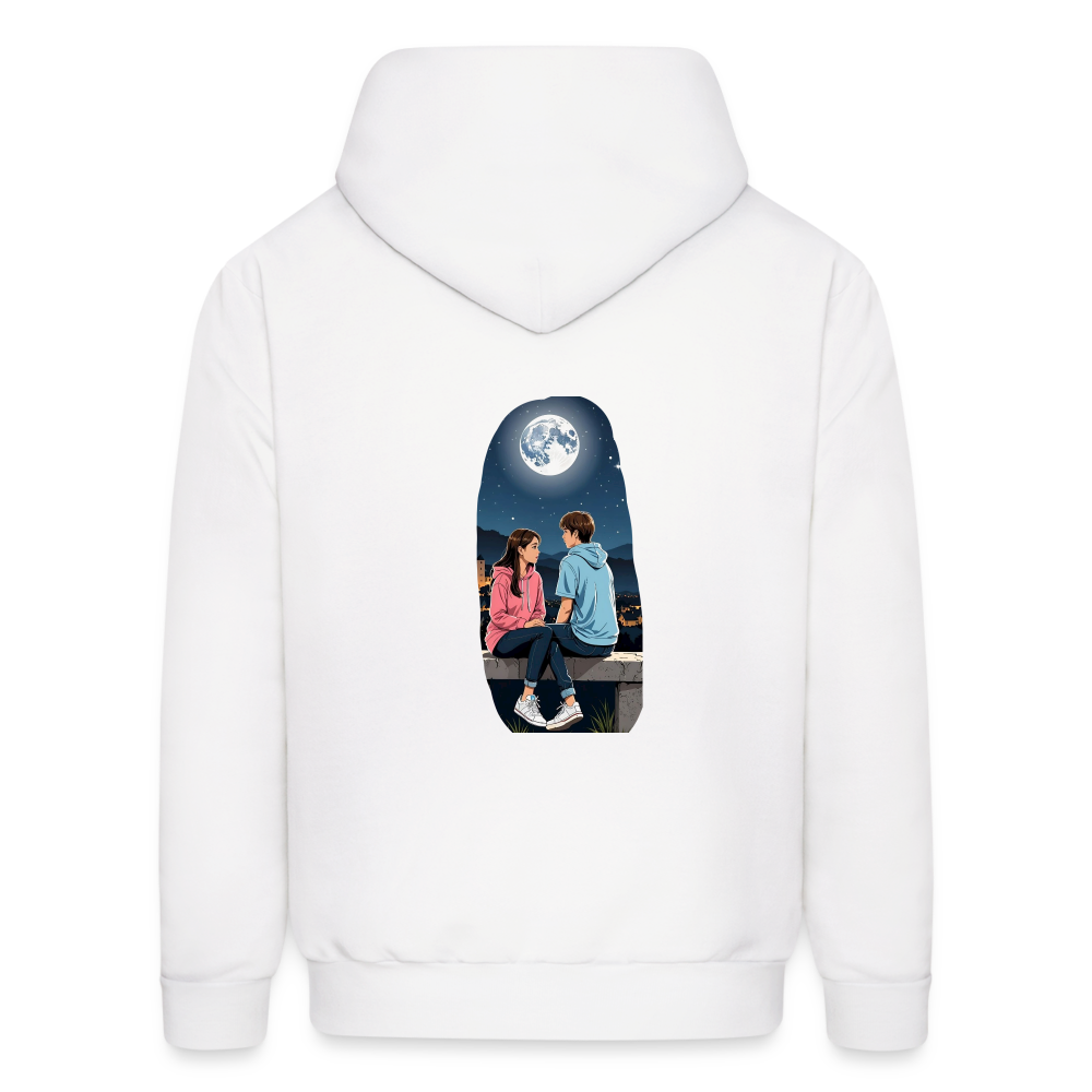 Men's Hoodie - white