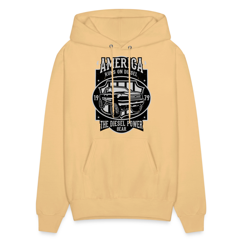 Men's Hoodie - light gold 