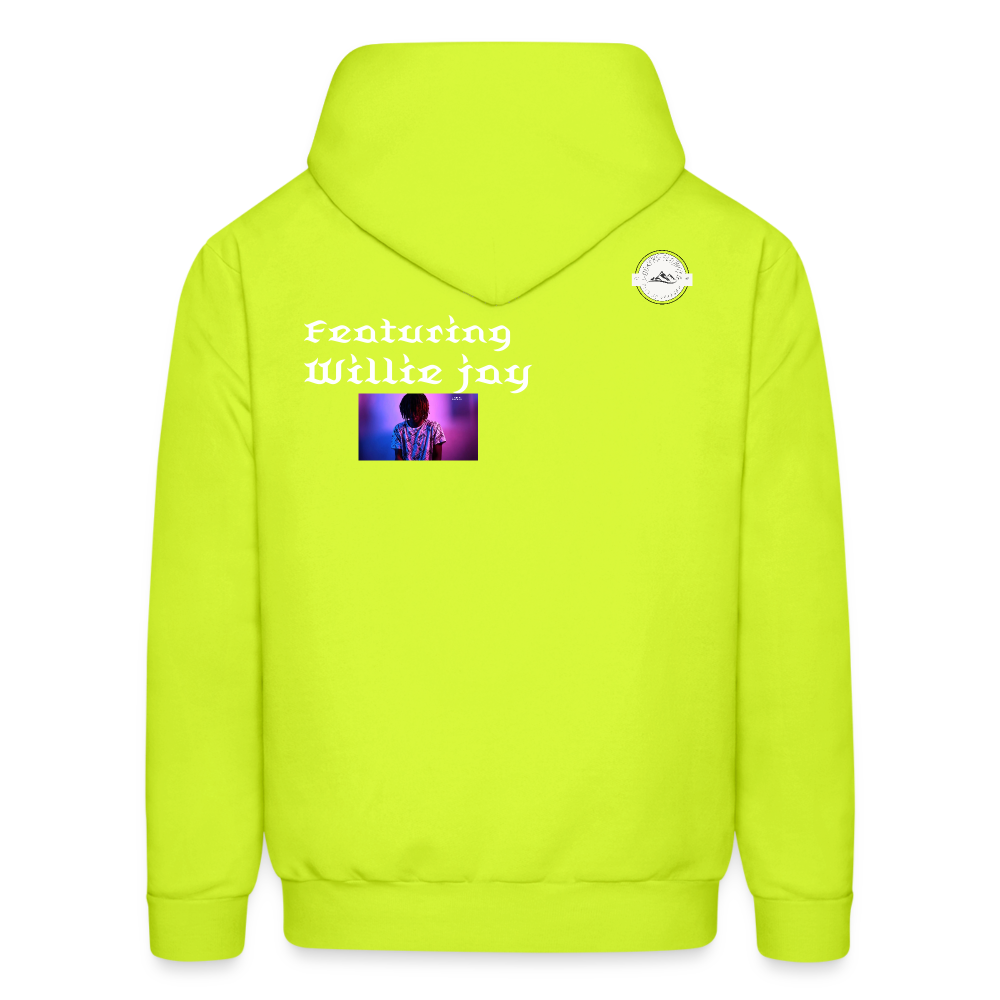 Joke Hoodie - safety green