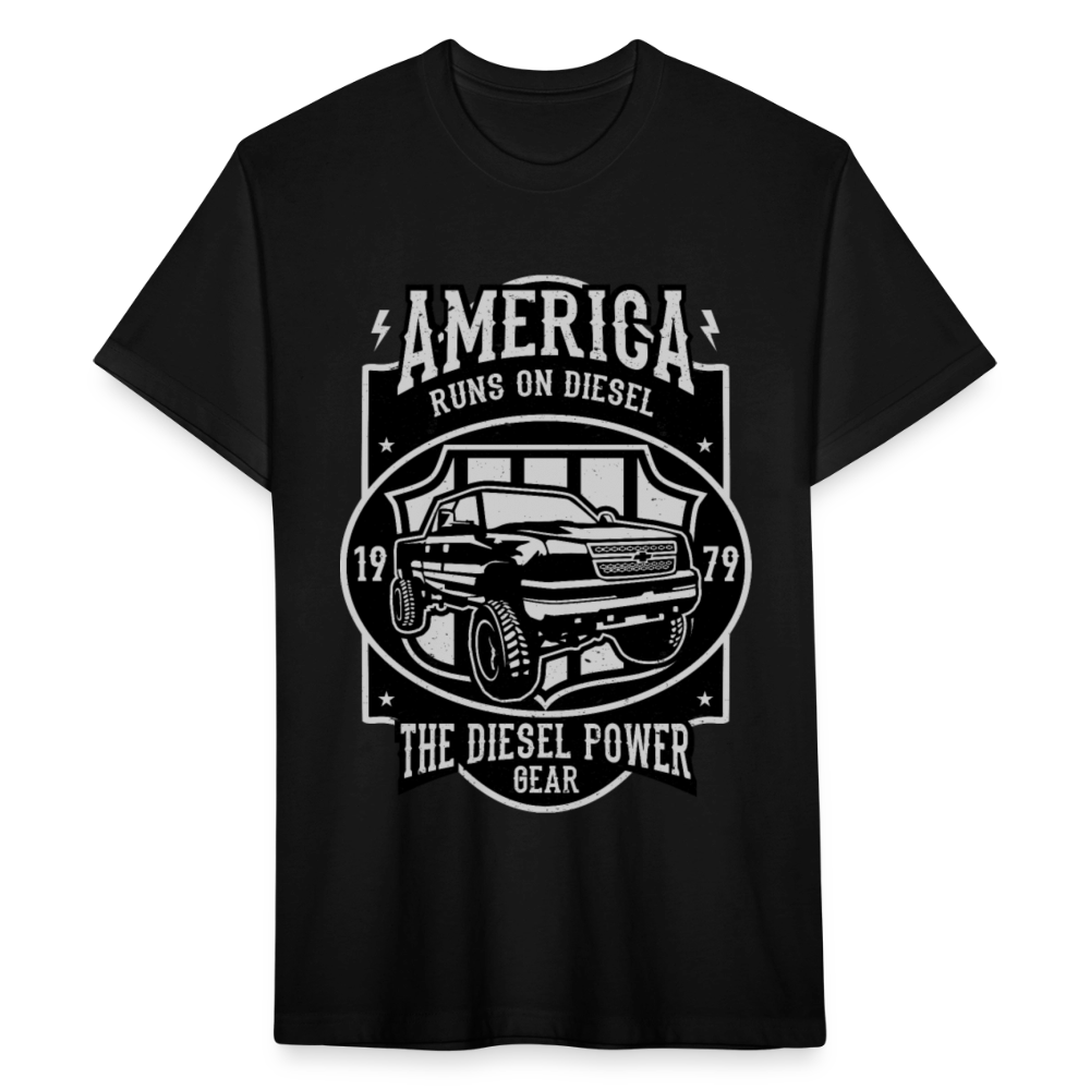 America cotton shirt - black