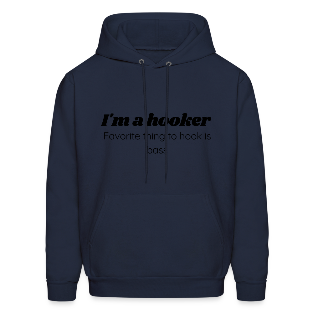 Hooker hoodie family friendly - navy