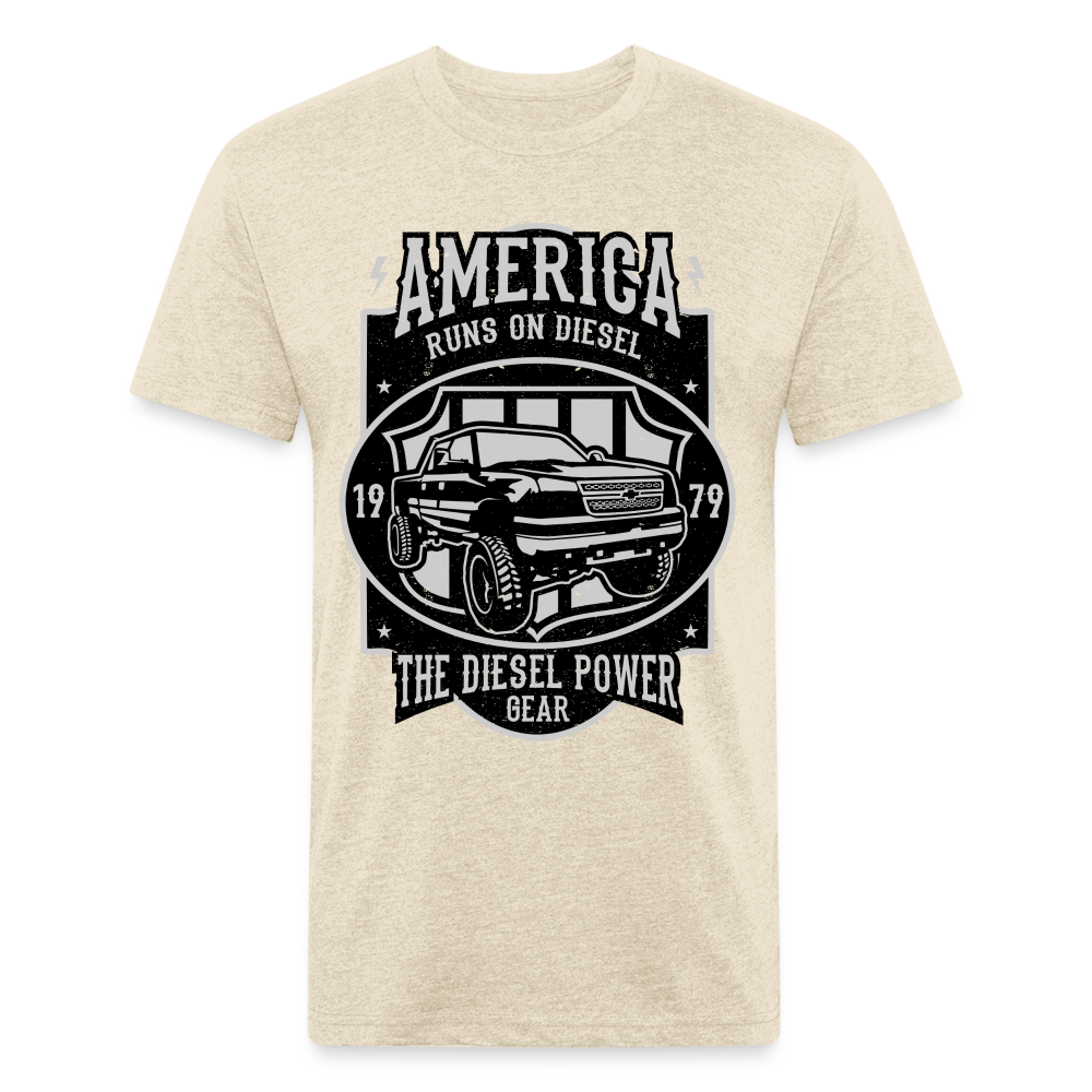 America cotton shirt - heather cream