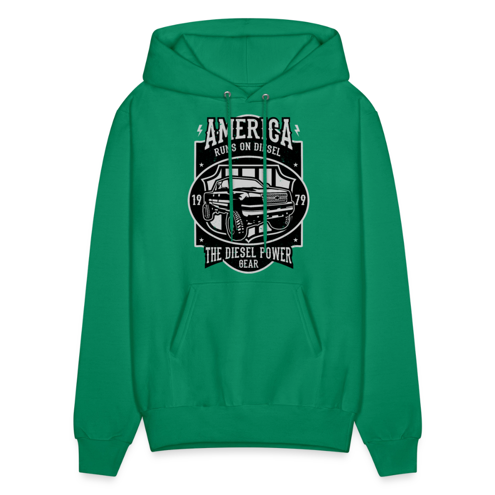 Men's Hoodie - kelly green